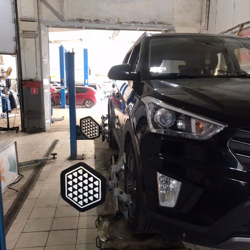 Сход-развал на автомобиле Hyundai Creta в Коломне